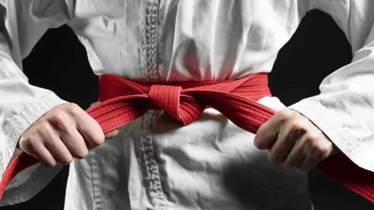 karate athlete with red belt Web H scaled